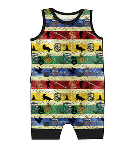 House Stripes Emmett Pants And Shorts T-Shirt Romper