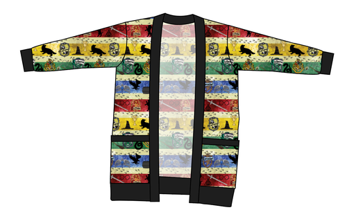 House Stripes Kids Grandpa Cardigan