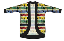 Load image into Gallery viewer, House Stripes Kids Cocoon Cardigan