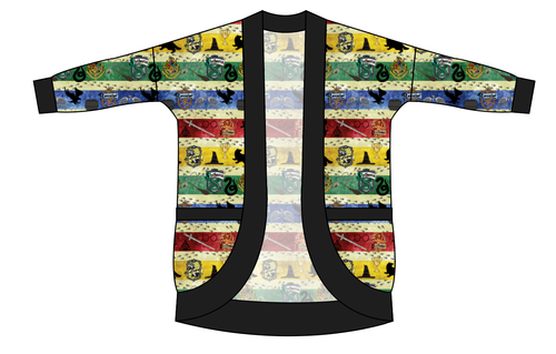 House Stripes Kids Cocoon Cardigan
