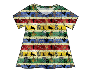 House Stripes Ladies' Swing Tee