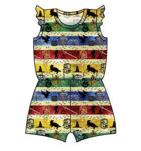 House Stripes Ivy Summer Romper