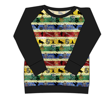 Load image into Gallery viewer, House Stripes Ladies&#39; Classic Crewneck