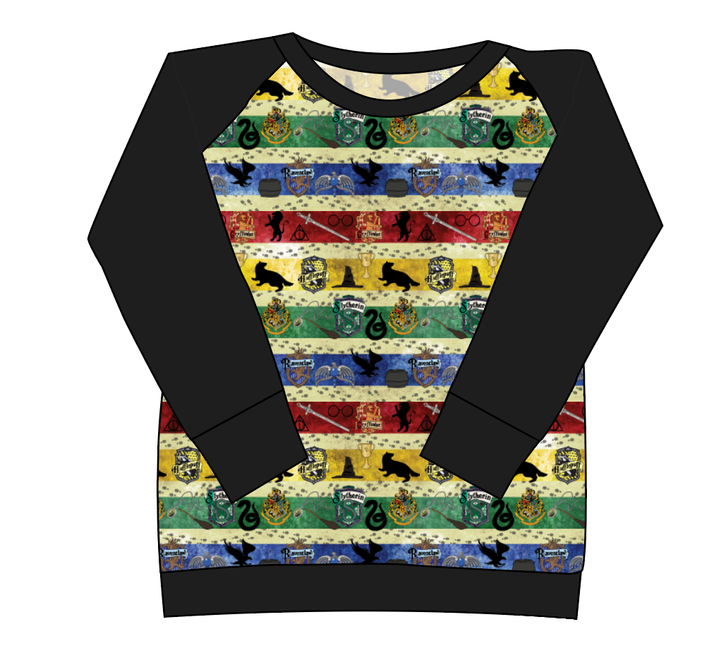 House Stripes Ladies' Classic Crewneck