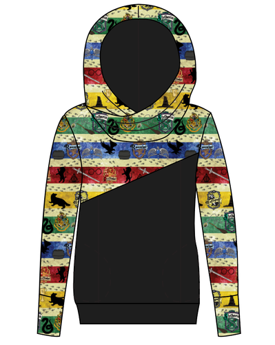 House Stripes Ladies Hoodie