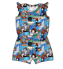 Load image into Gallery viewer, Witch In Training Ivy Summer Romper