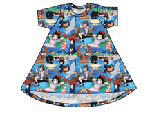 Load image into Gallery viewer, Witch In Training Basic T-Shirt Dress