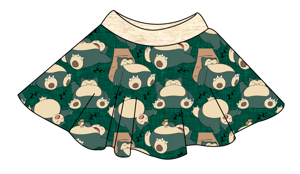 Nap Time Circle Skirt