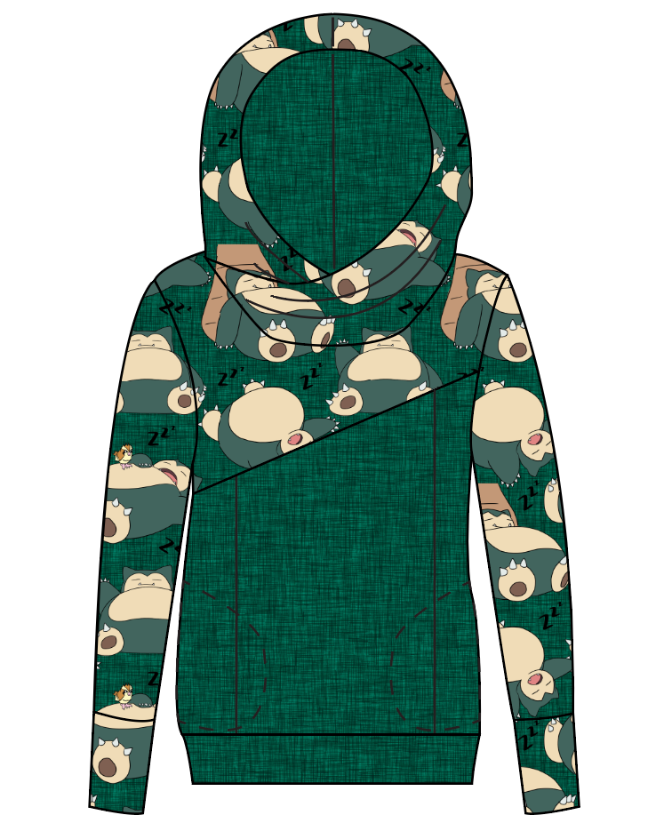 Nap Time Ladies Hoodie