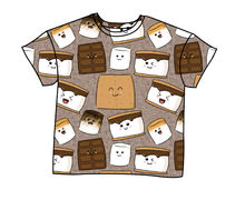 Load image into Gallery viewer, Smore Fun Oversized Tee