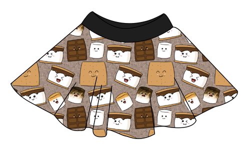 Smore Fun Circle Skirt