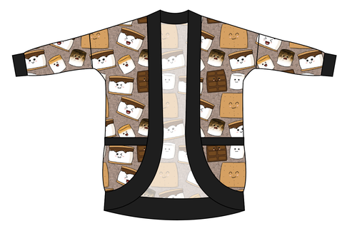 Smore Fun Ladies' Cocoon Cardigan