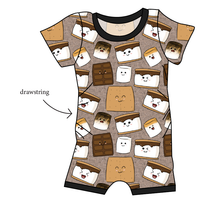 Load image into Gallery viewer, Smore Fun Grow With Me Pants And Shorts Romper
