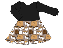 Load image into Gallery viewer, Smore Fun Prairie Dress