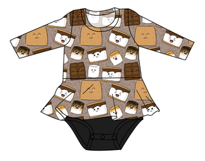 Smore Fun Peplum Top