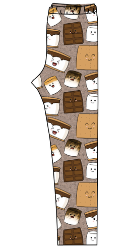 Smore Fun Ladies' Lounge Leggings