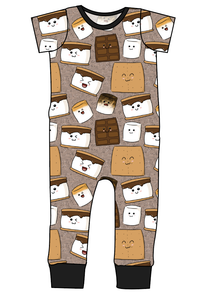 Smore Fun Emmett Pants And Shorts T-Shirt Romper
