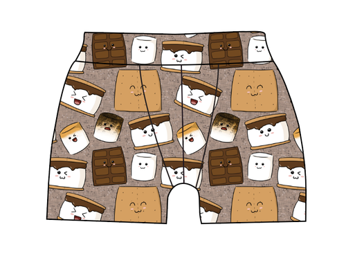 Smore Fun Mens' Boxer Briefs