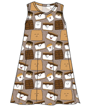 Load image into Gallery viewer, Smore Fun Ladies&#39; Swing Dress