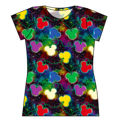 Mickey Lights Ladies' Basic Tee