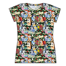 Load image into Gallery viewer, Verandah Santa Ladies&#39; Basic Tee
