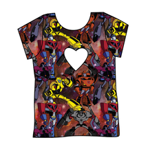 Load image into Gallery viewer, Robots in Disguise Cambria Heart Back Tee