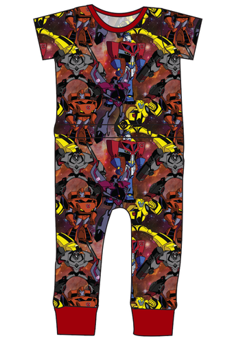 Robots in Disguise Bennett Pants and Shorts Length T-Shirt Romper