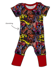 Load image into Gallery viewer, Robots in Disguise Grow With Me Pants And Shorts Romper