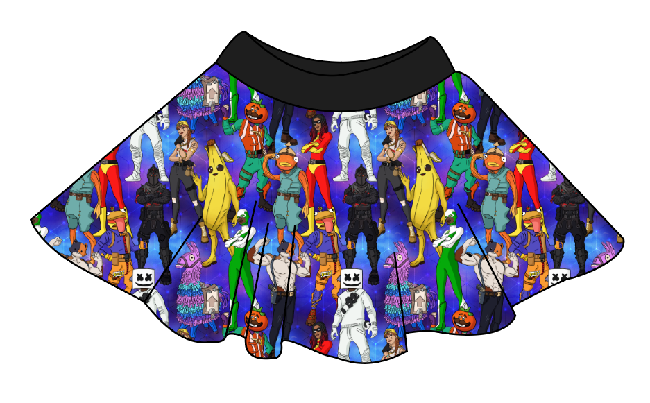 Dub Squad Circle Skirt