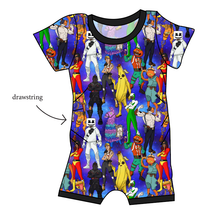 Load image into Gallery viewer, Dub Squad Grow With Me Pants And Shorts Romper