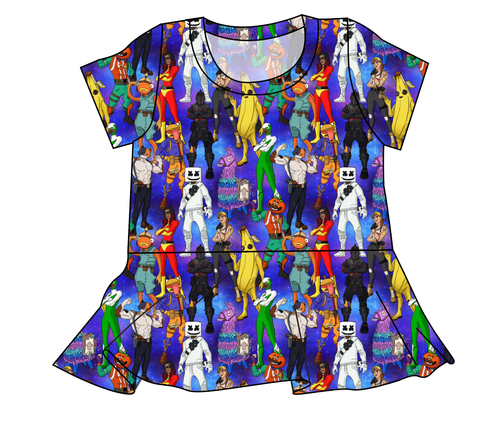 Dub Squad Ladies' Peplum Top