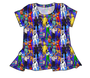 Dub Squad Ladies' Peplum Top