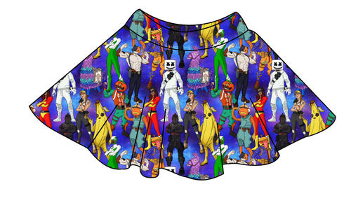 Dub Squad Ladies' Circle Skirt