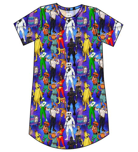 Dub Squad Ladies' T-Shirt Dress