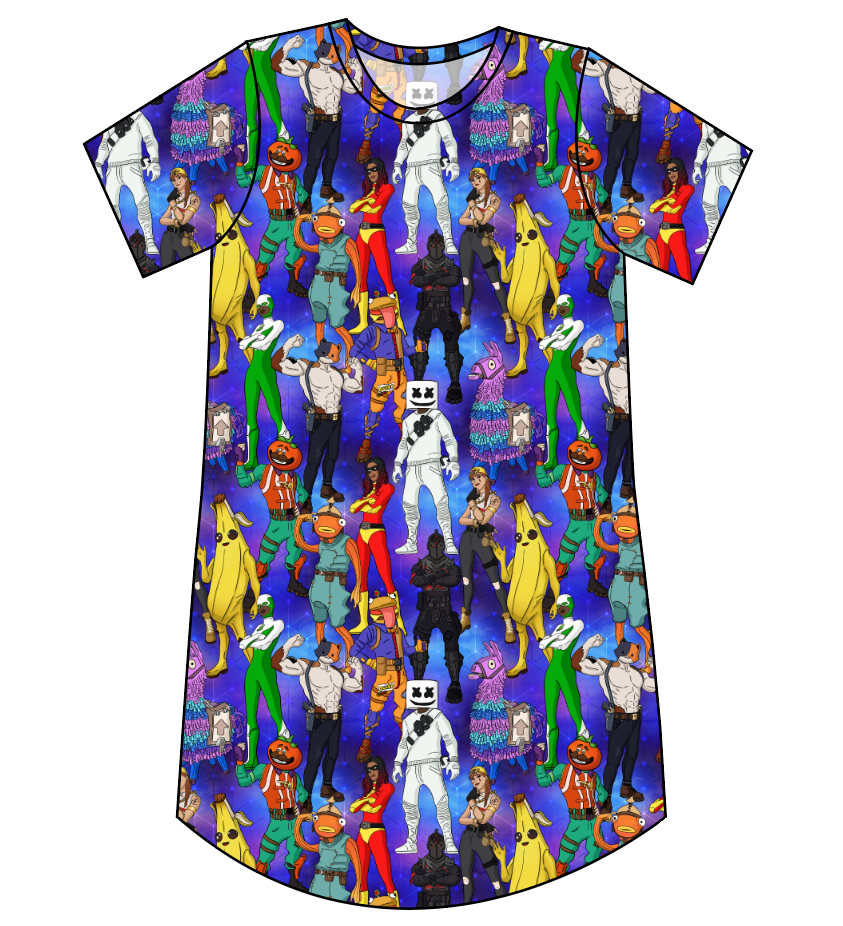 Dub Squad Ladies' T-Shirt Dress