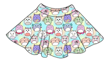 Load image into Gallery viewer, Mythical Squish Friends Ladies&#39; Circle Skirt