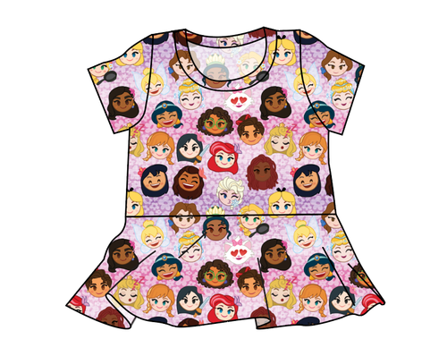 Girl Power Peplum Top