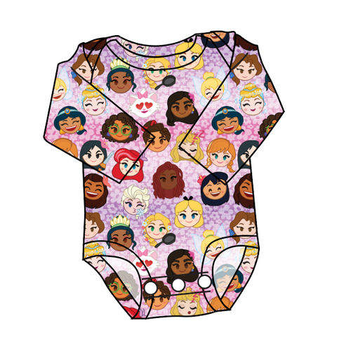 Girl Power Lap Neck Bodysuit