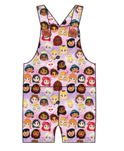 Load image into Gallery viewer, Girl Power Overalls and Shortalls