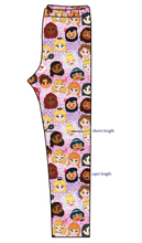 Load image into Gallery viewer, Athletic Prints Magical Mouse Ears Basic Leggings
