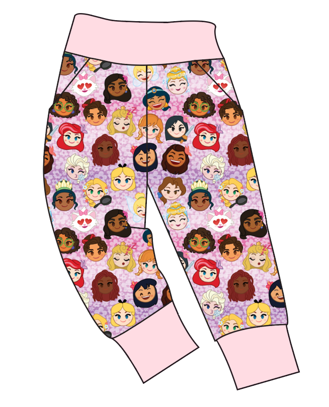 Girl Power Basic Joggers And Jogger Shorts