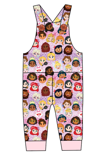 Girl Power Overalls and Shortalls