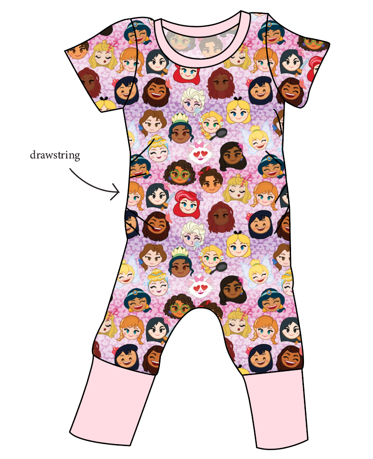 Girl Power Grow With Me Pants And Shorts Romper