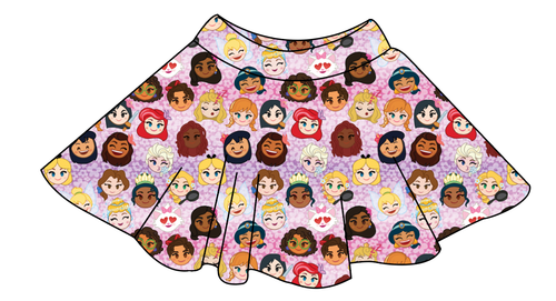 Girl Power Ladies' Circle Skirt
