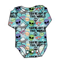 Load image into Gallery viewer, You&#39;re Out Of This World Lap Neck Bodysuit