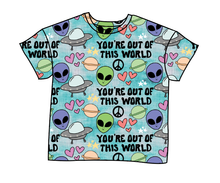 Load image into Gallery viewer, You&#39;re Out Of This World Oversized Tee