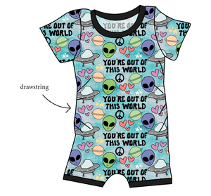 You're Out Of This World Grow With Me Pants And Shorts Romper