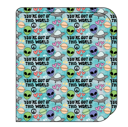 You're Out Of This World Swaddle Blanket