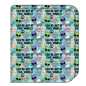 You're Out Of This World Swaddle Blanket