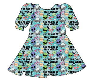 You're Out Of This World Prairie Dress